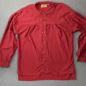 Skully Old West Style Men's Shirt